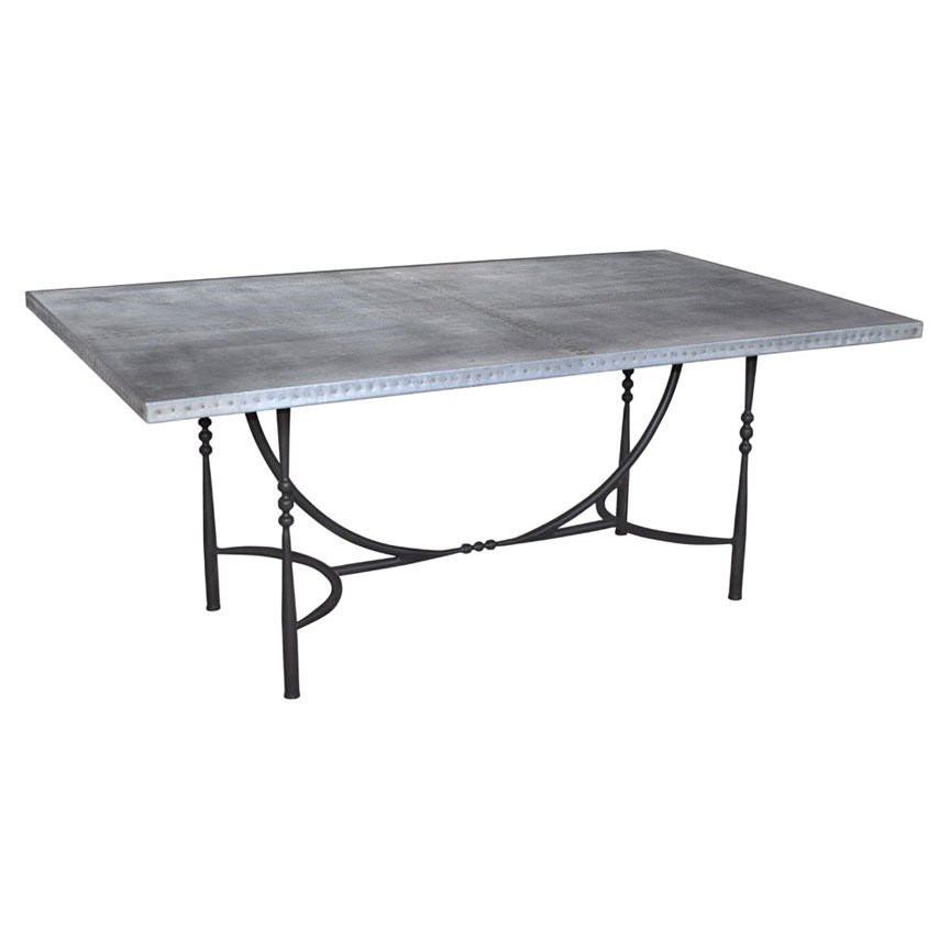 Cottonwood Dining Table / Base -72" Tops-Iron Accents