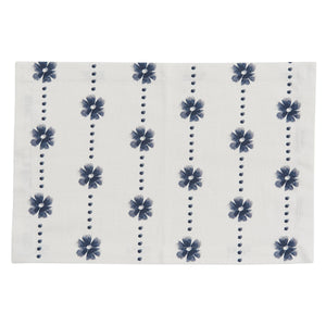 Blue Daisy Table Linens