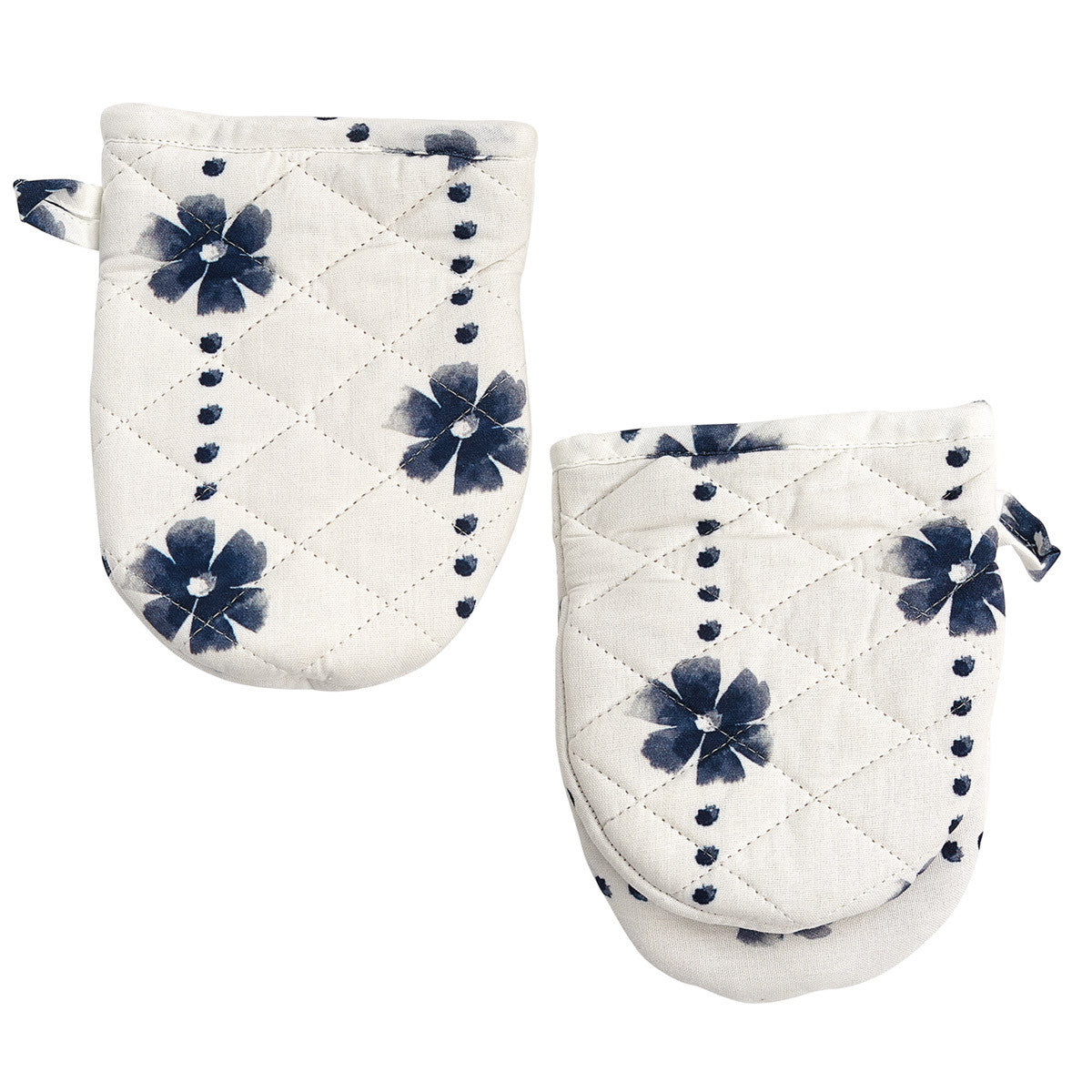 Blue Daisy Floral Mini Mitt