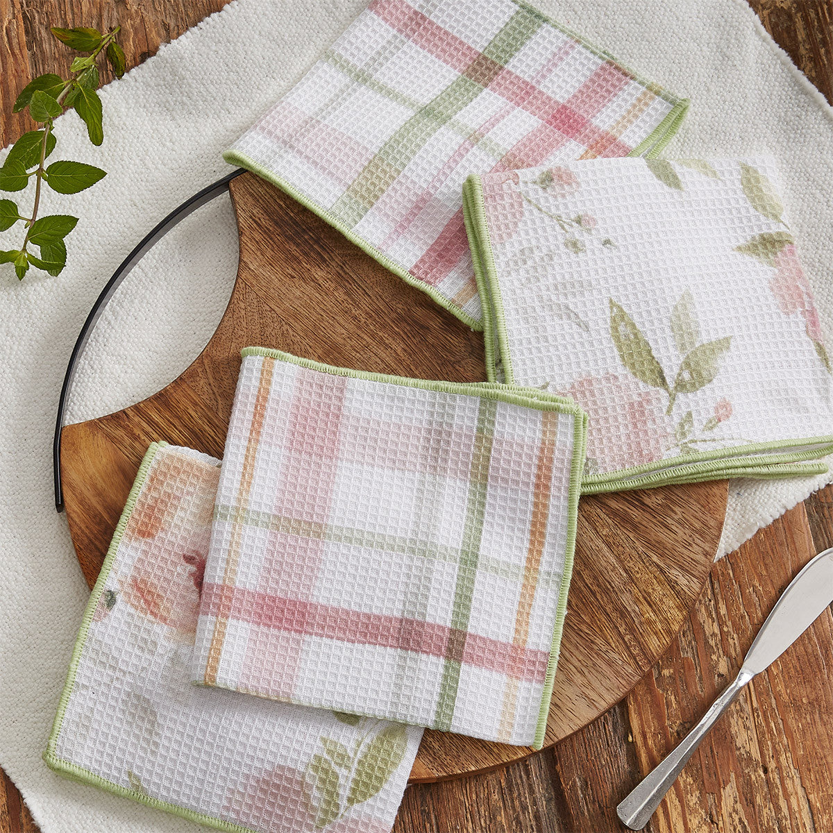 Arley Floral Dish Cloths