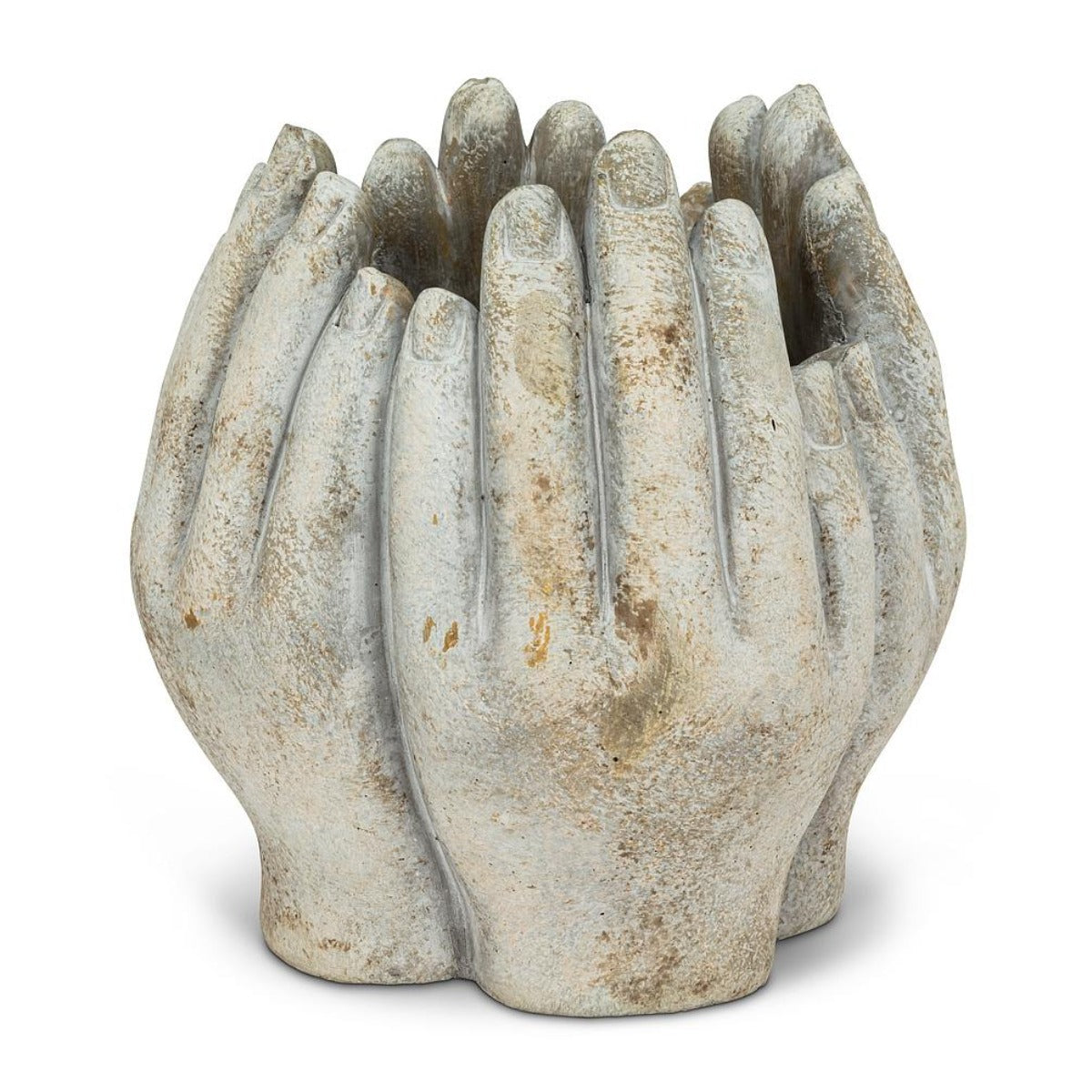 Hands Planter-Iron Accents