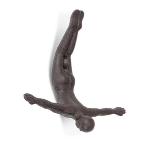Diver Wall Hook-Iron Accents
