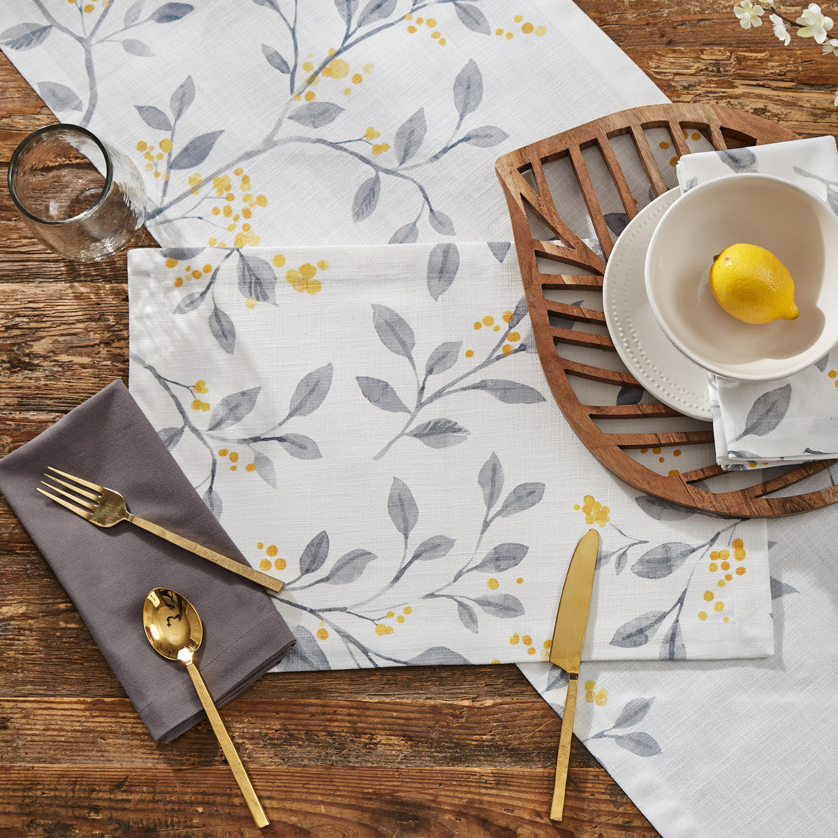 Harper Floral Table Linens