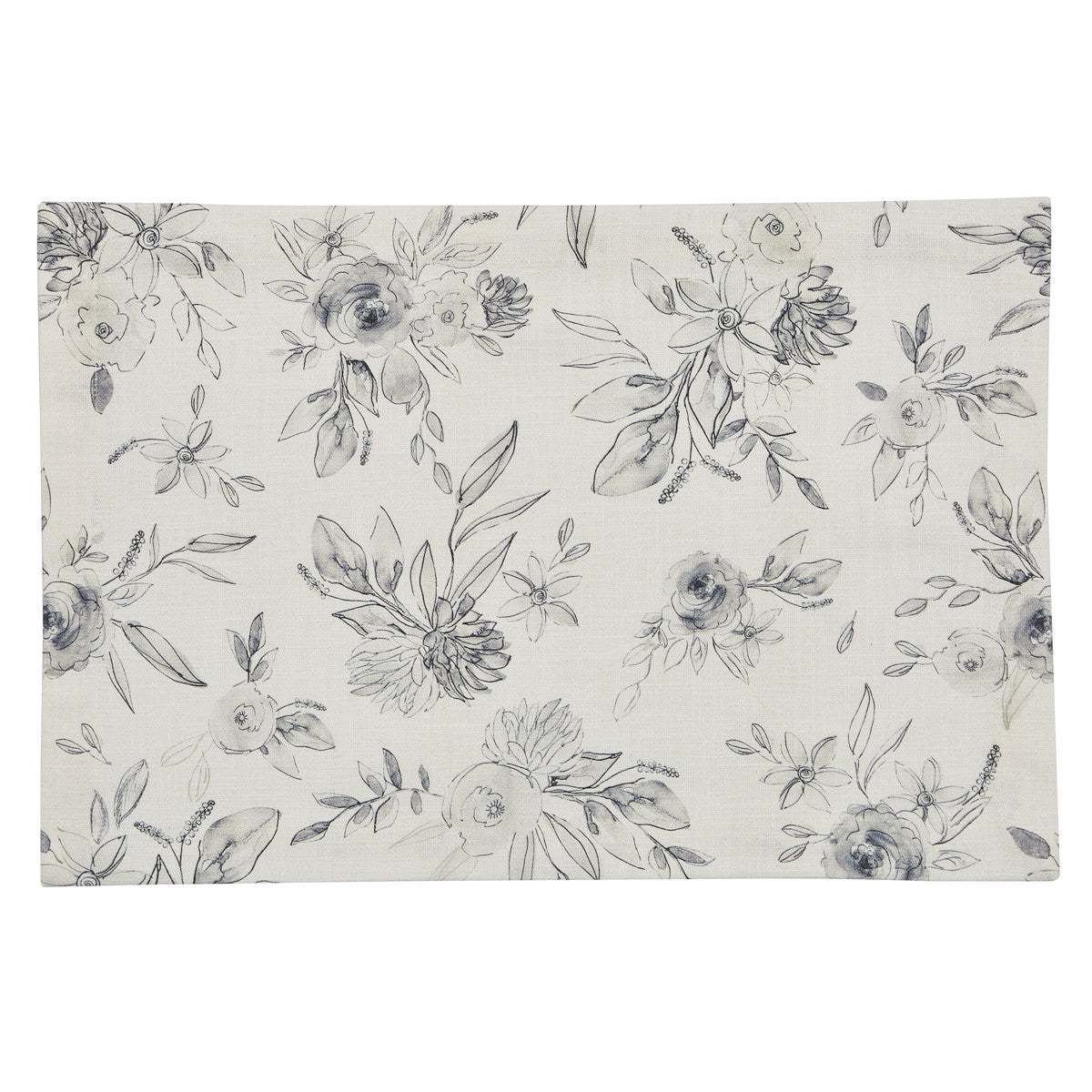 Midnight Floral Table Linens