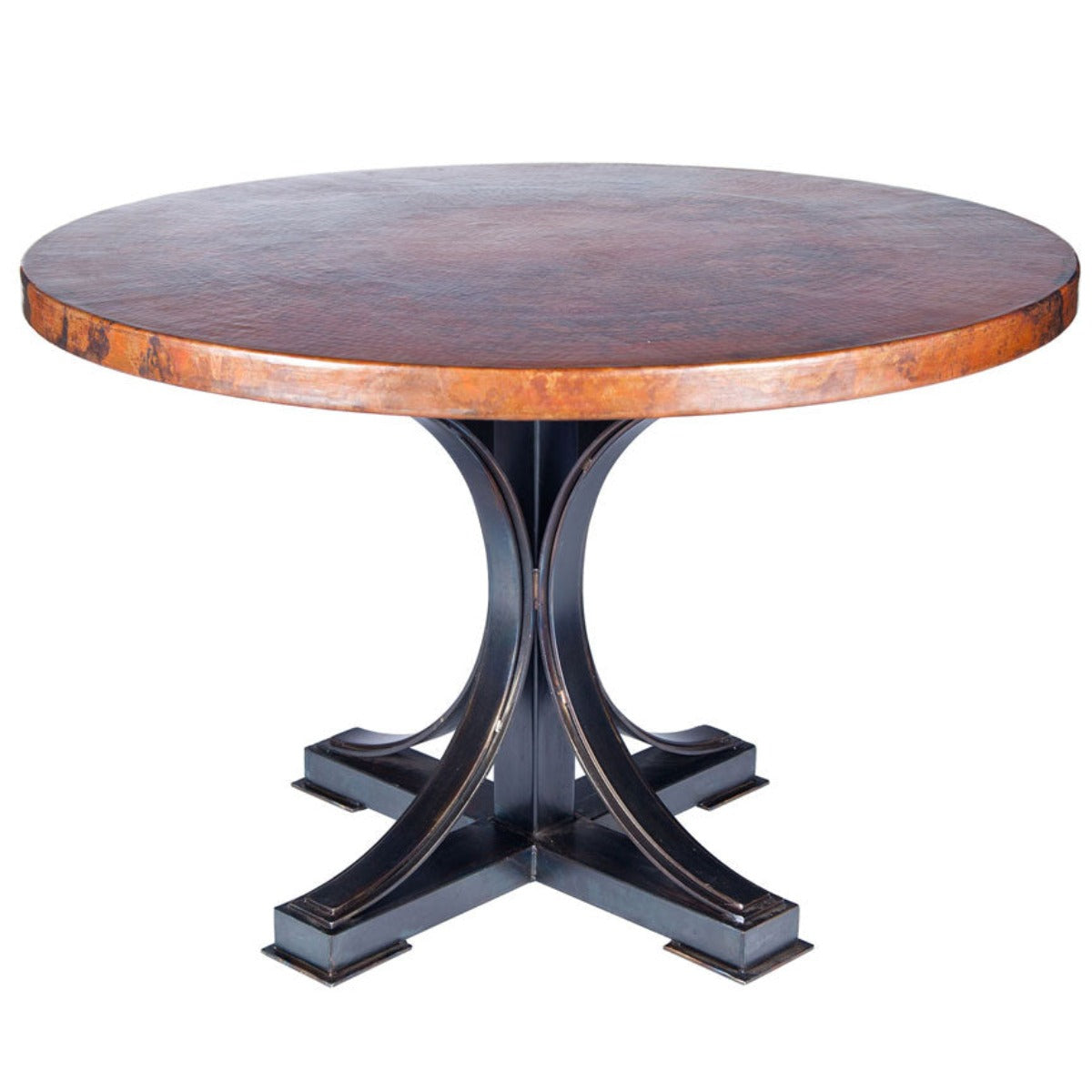 Winston Dining Table or Base for 42"-72" Tops-Iron Accents