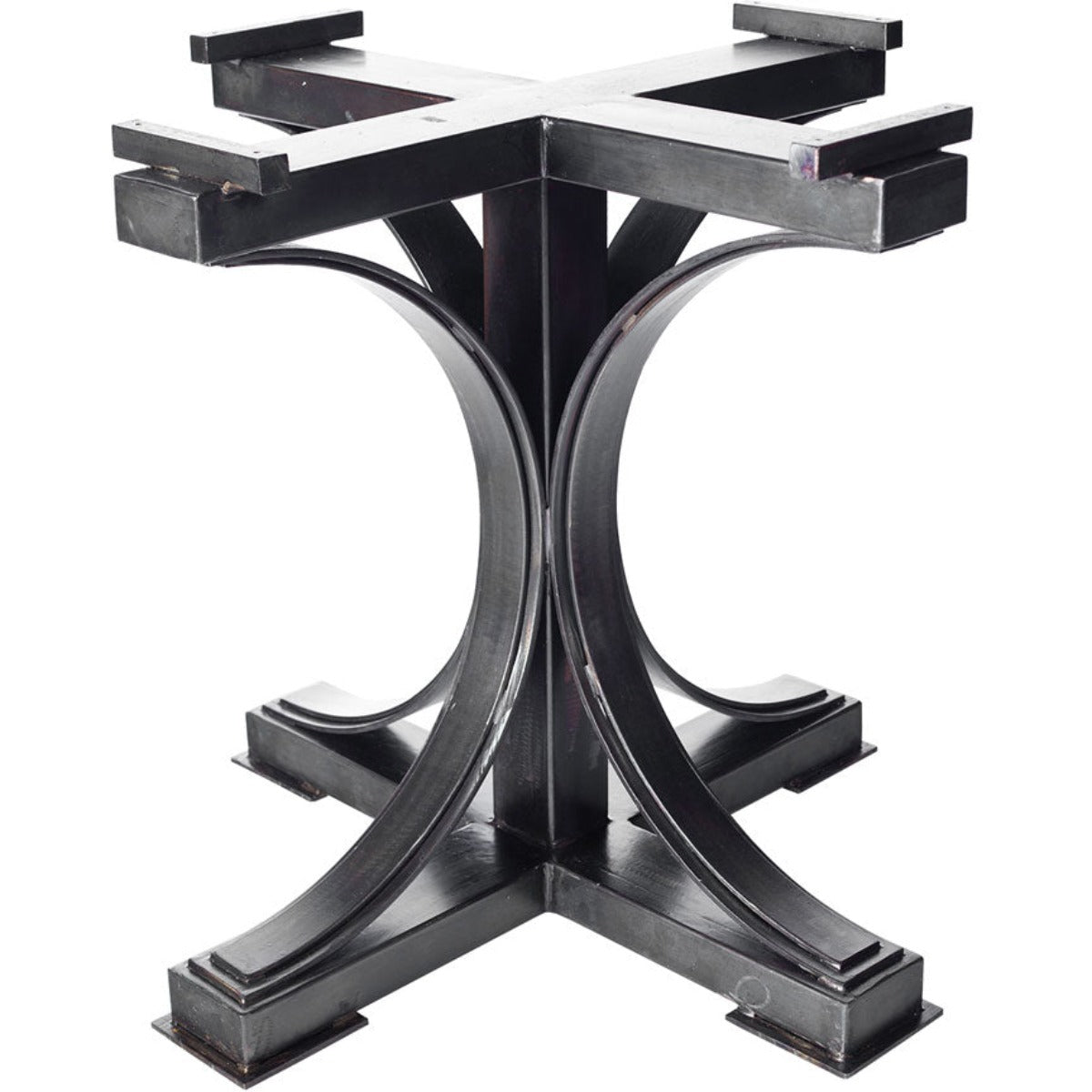Winston Dining Table or Base for 42"-72" Tops-Iron Accents