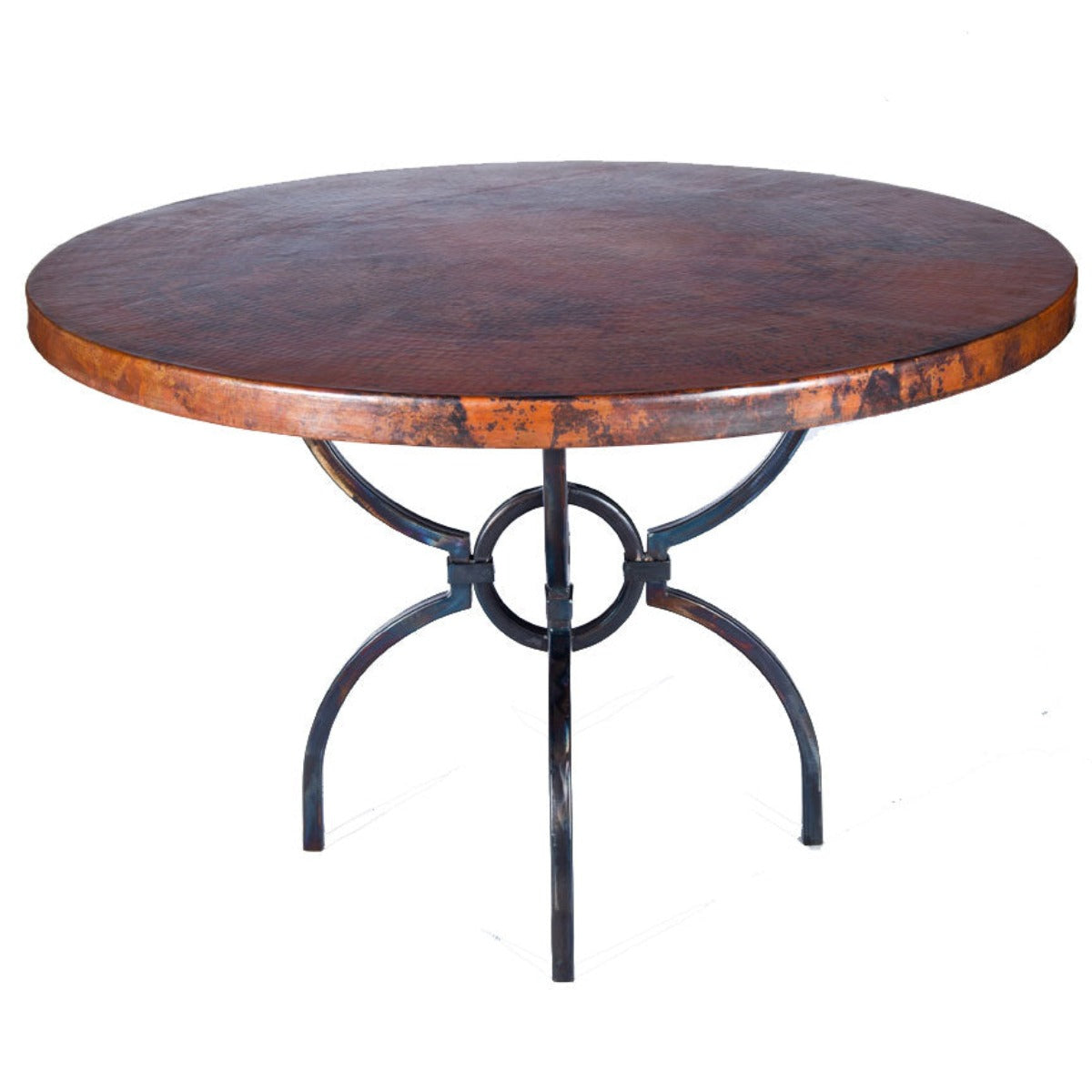 Logan Dining Table or Base for 42"-60" Tops-Iron Accents