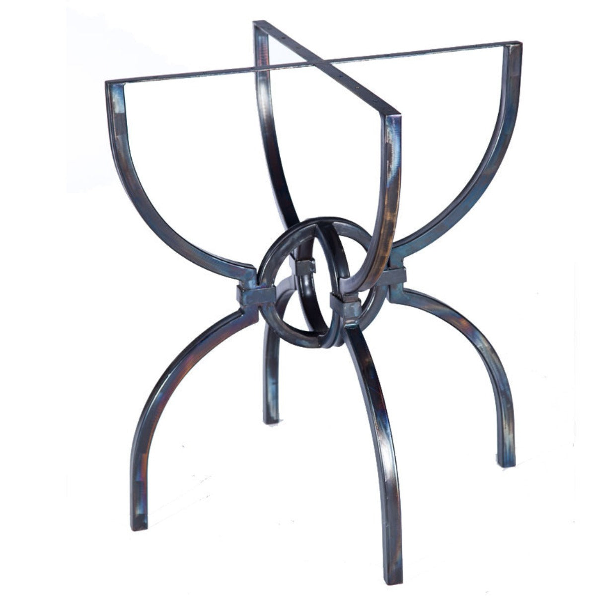 Logan Dining Table or Base for 42"-60" Tops-Iron Accents