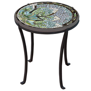 Lovina Mosaic Chaise Table-Iron Accents