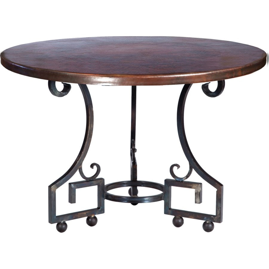 Kingsley Dining Table or Base for 42"-54" Tops-Iron Accents
