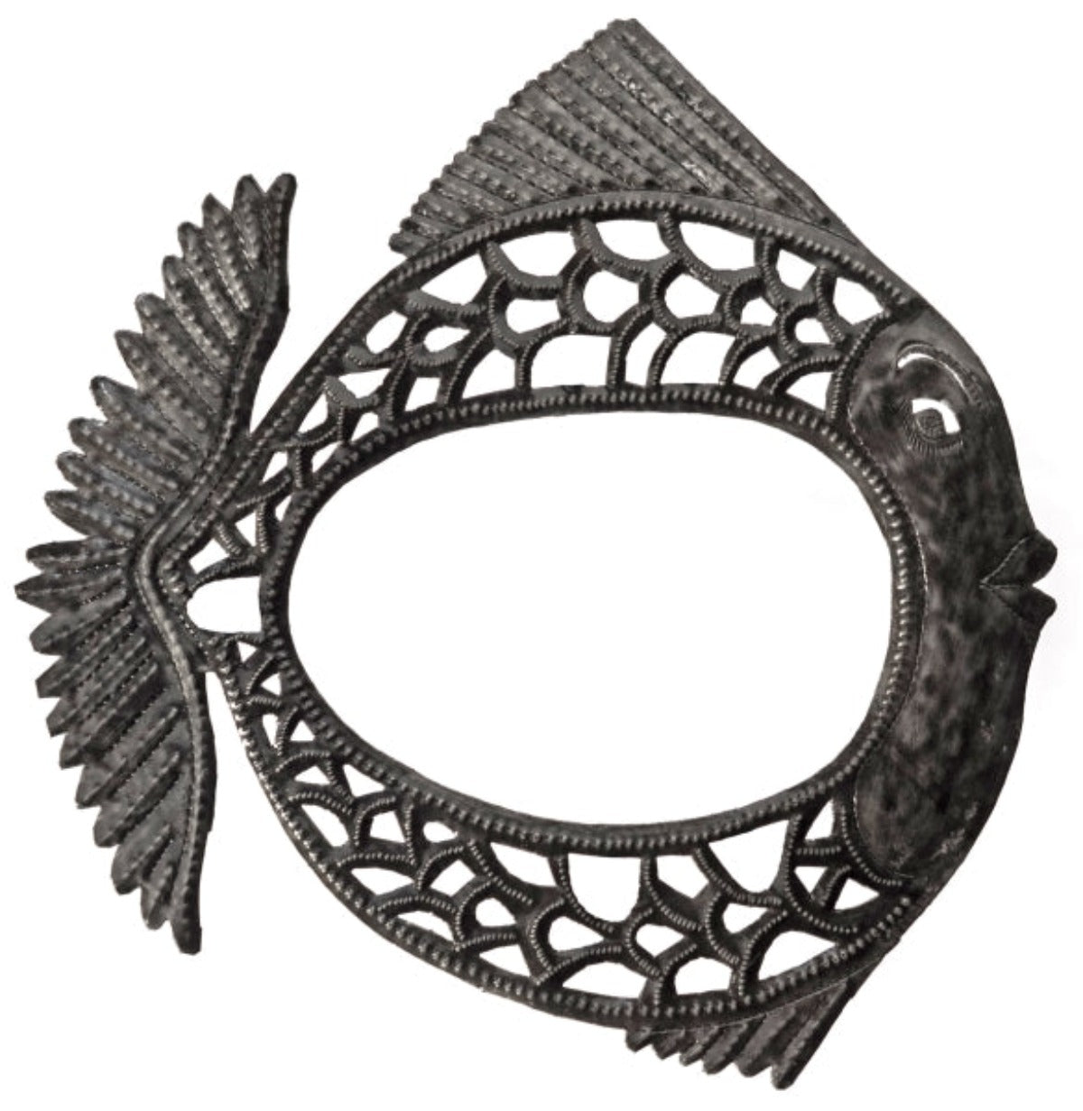 Fancy Cut Fish Mirror