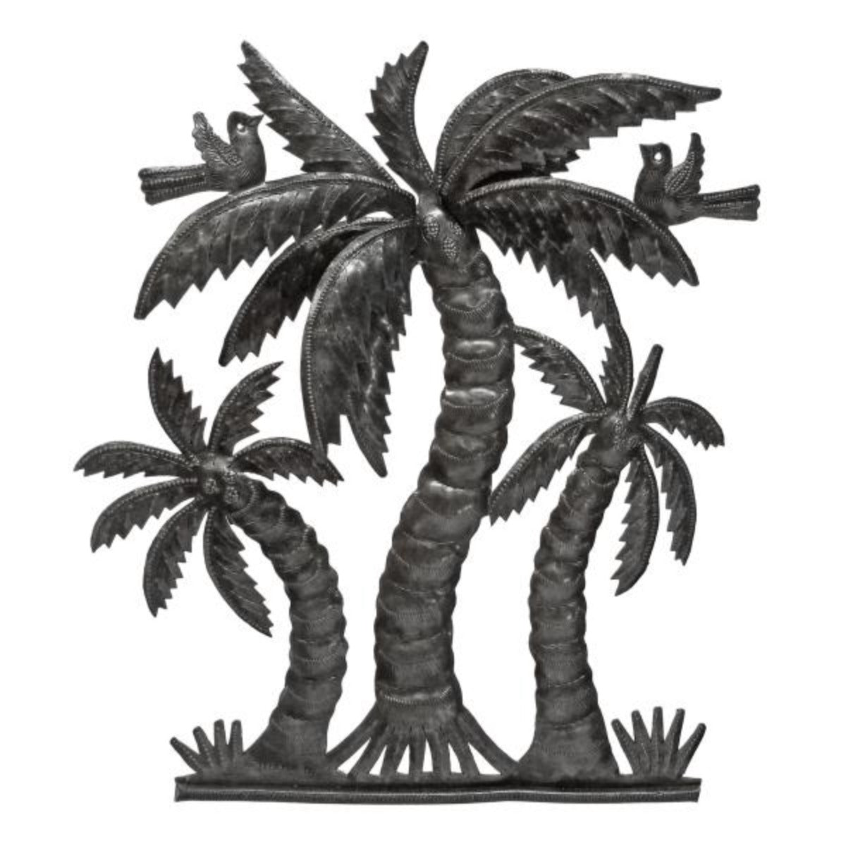 Palm Tree Plaque - 3D-Iron Accents