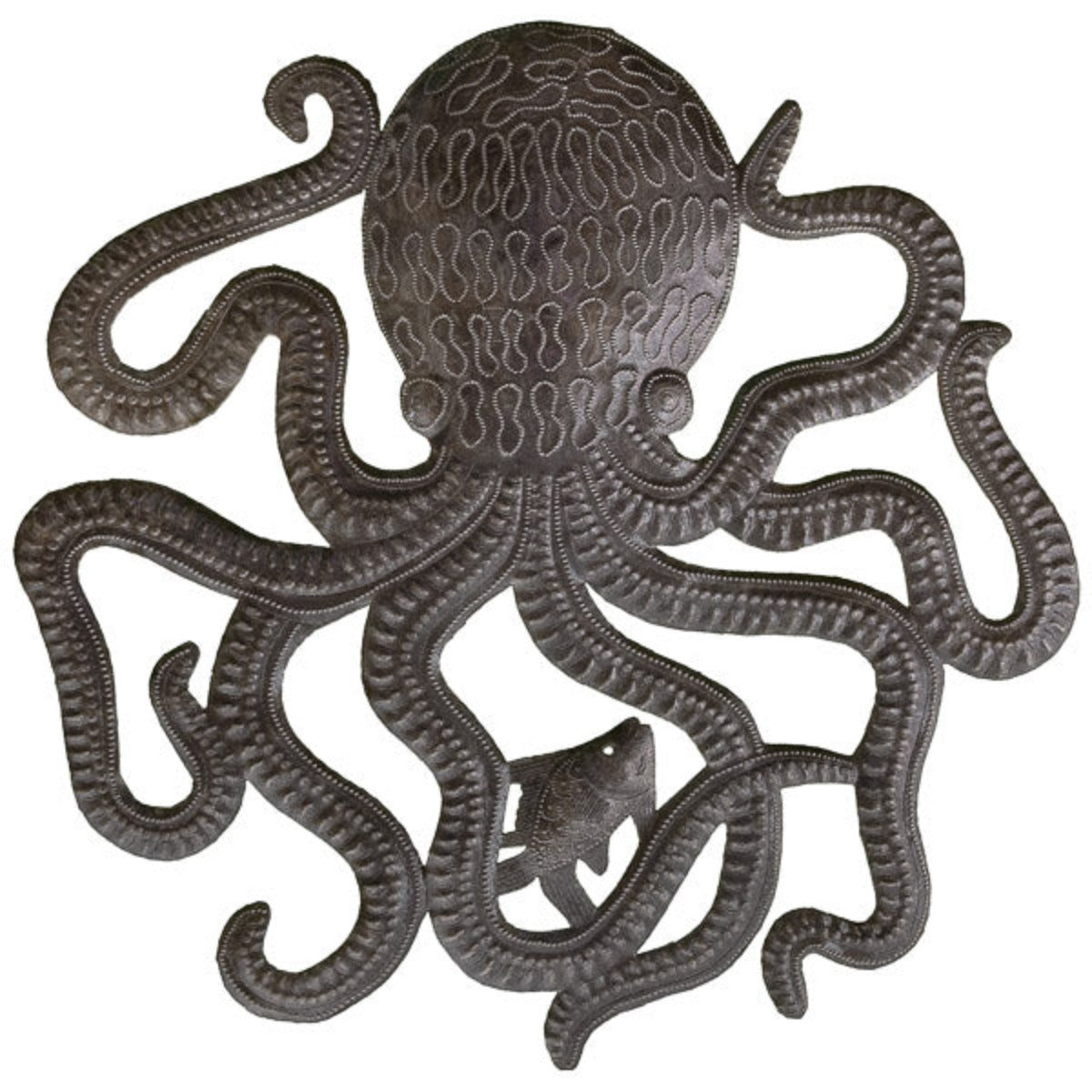 Octopus Metal Wall Cutout