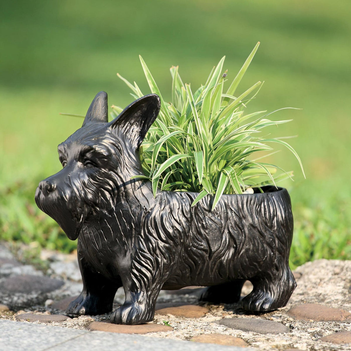 Scottie Planter Holder
