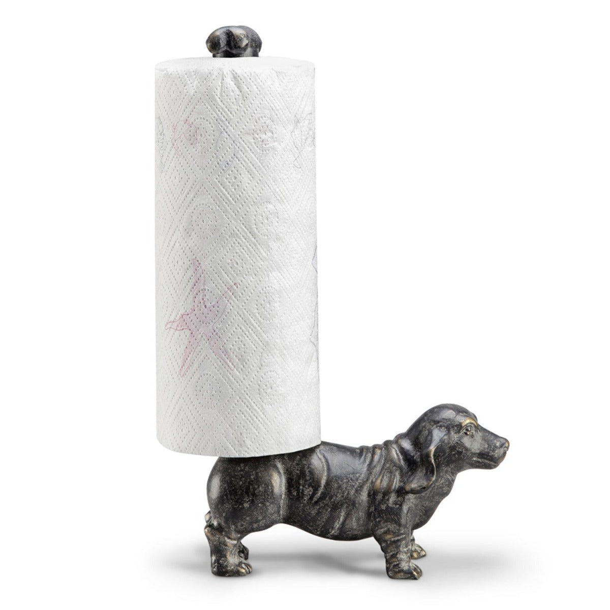 Cast Iron Ostrich Paper Towel Holder