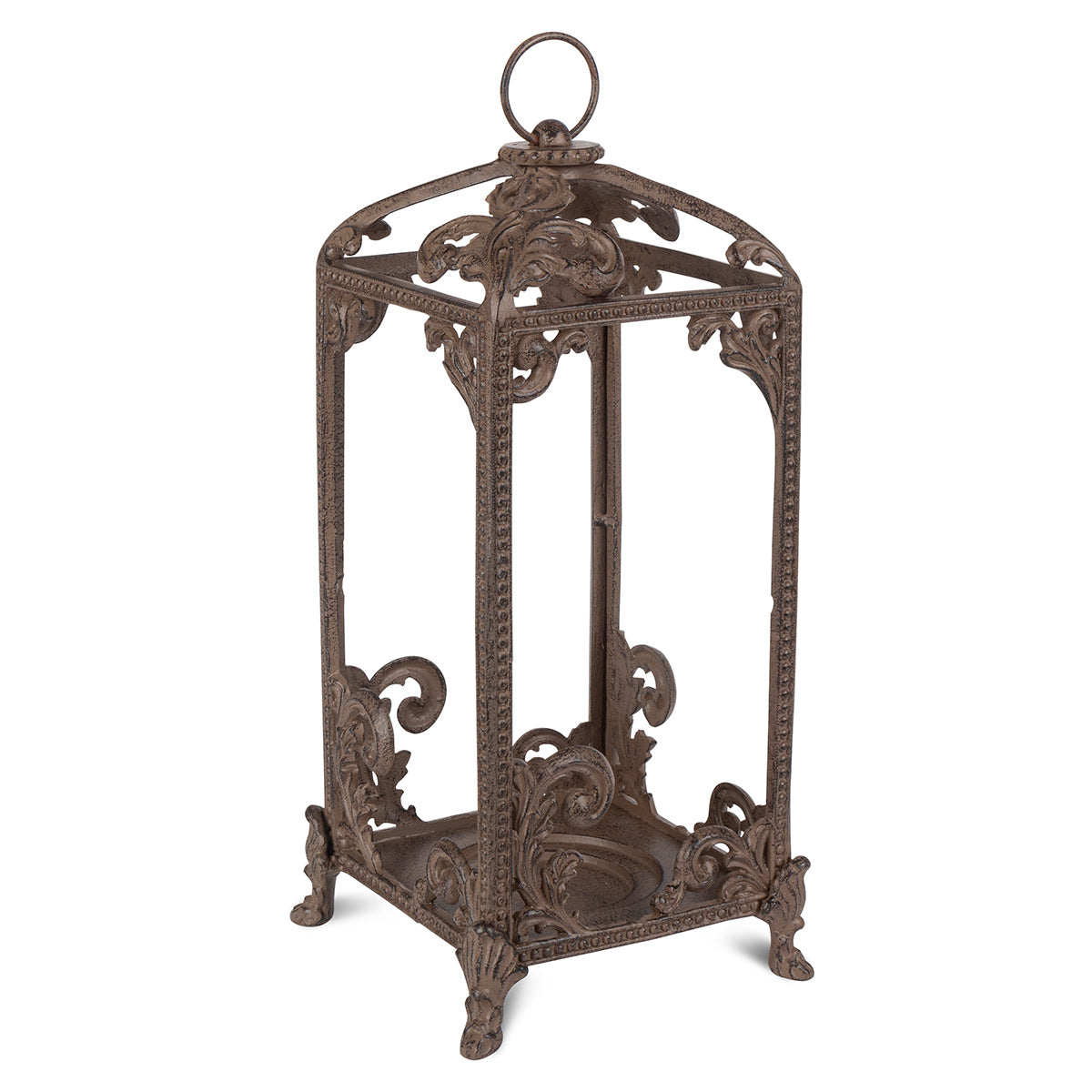 Acanthus Leaf Lantern - Tall