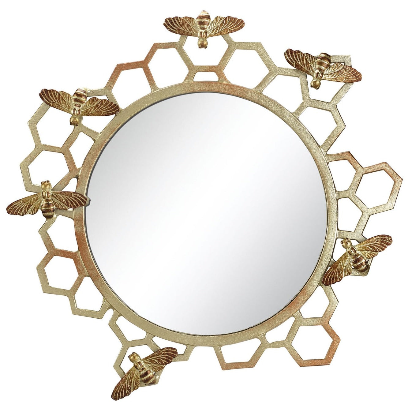 Honeycomb & Bees Mirror
