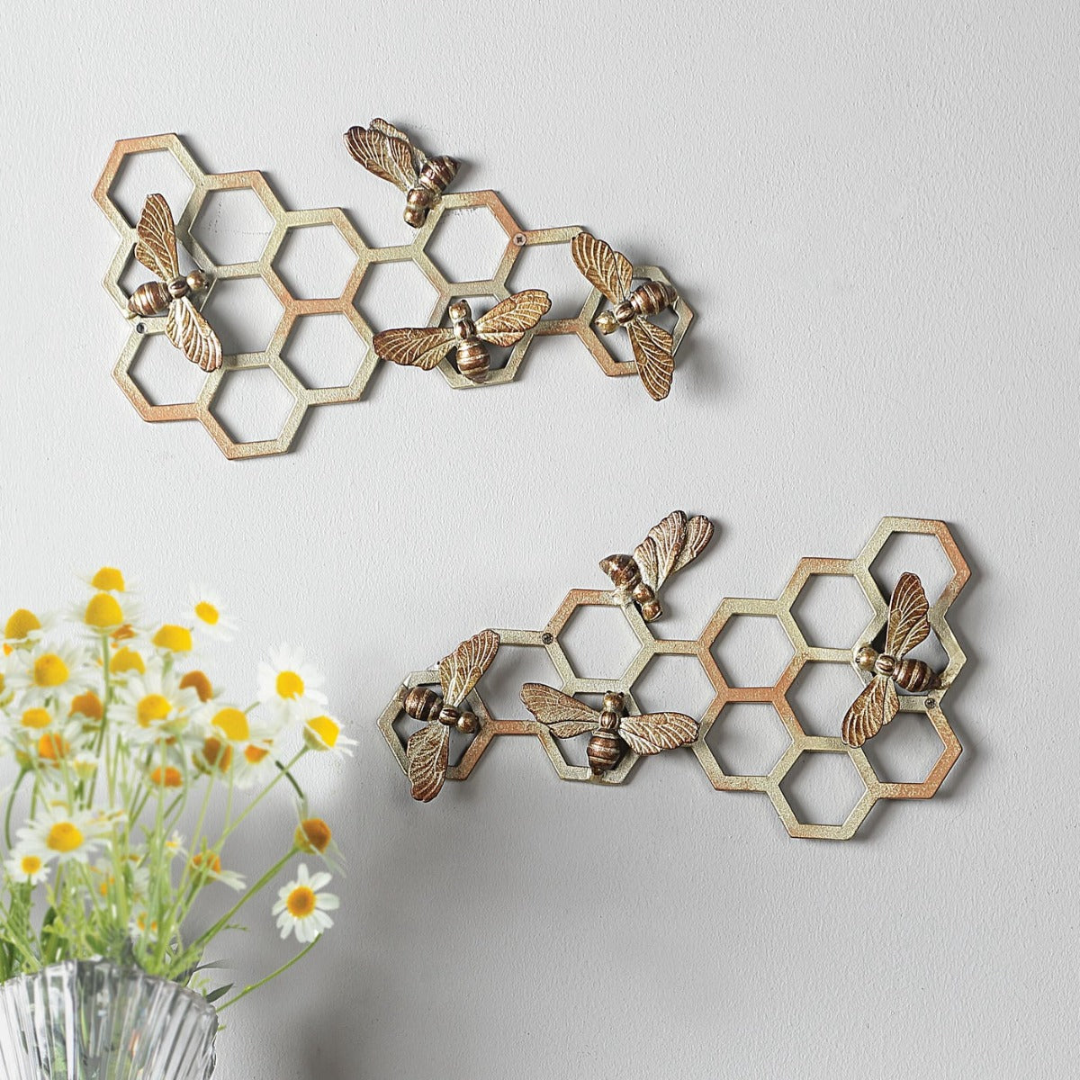 Honeycomb & Bees Wall Art
