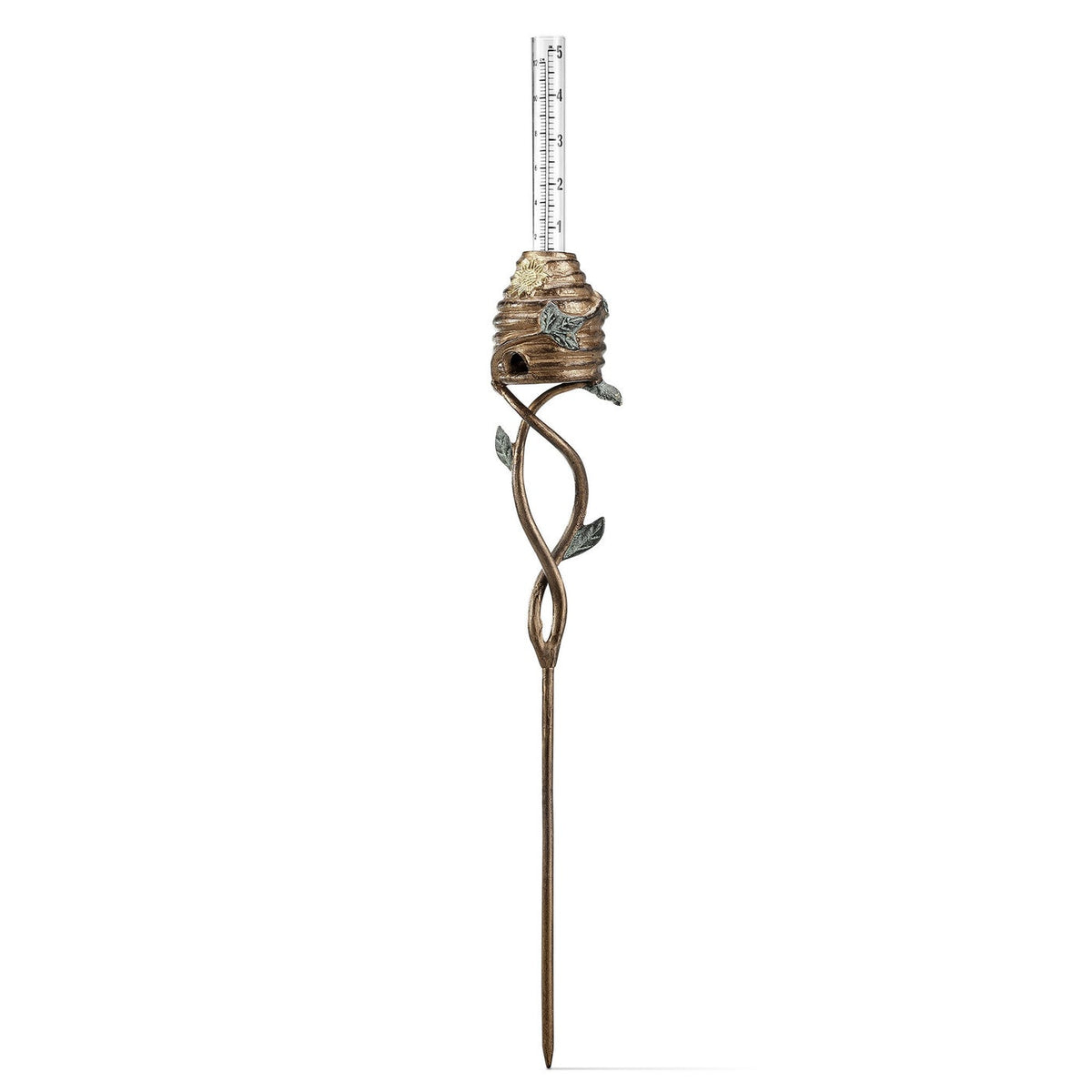 Beehive Rain Watcher Garden Stake