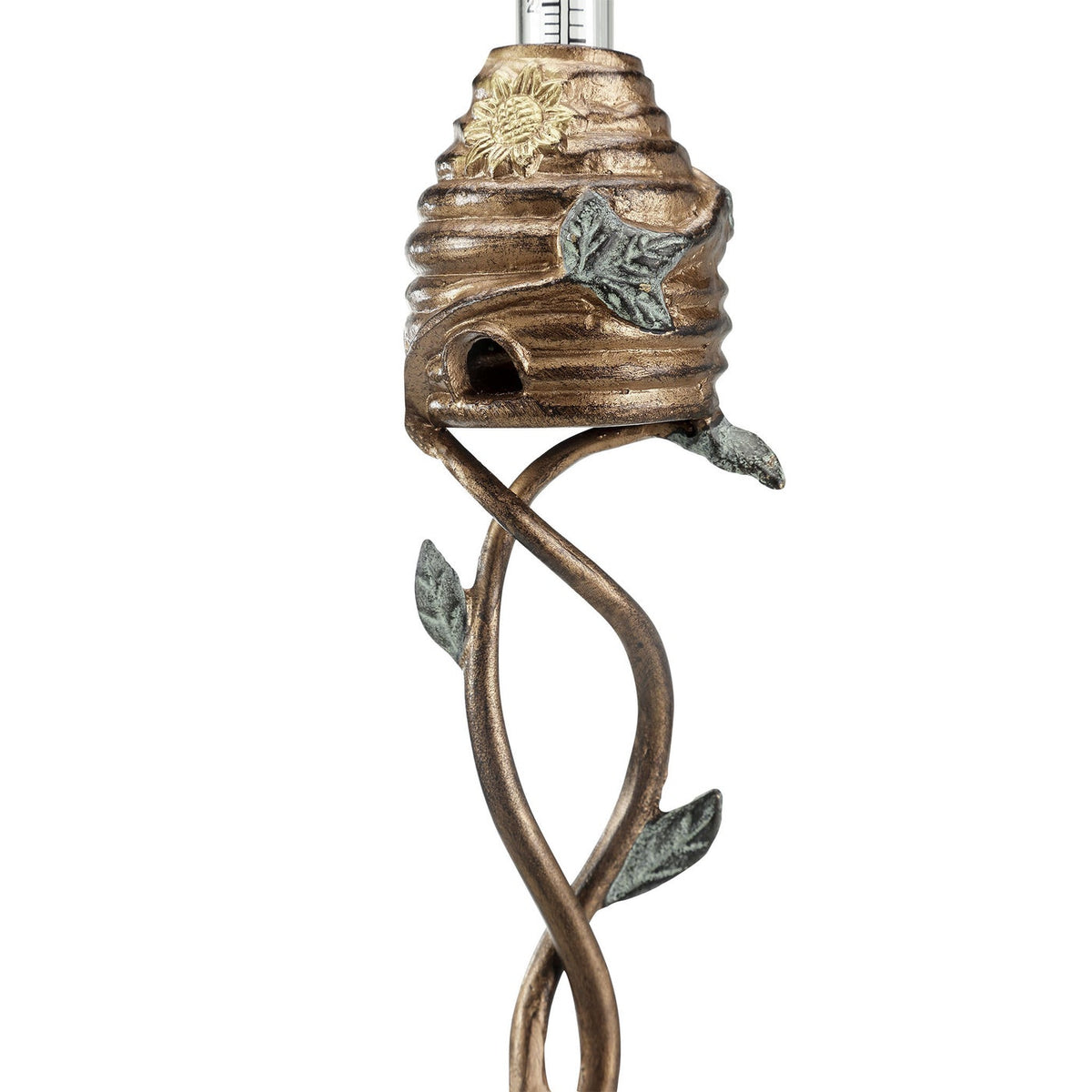 Beehive Rain Watcher Garden Stake