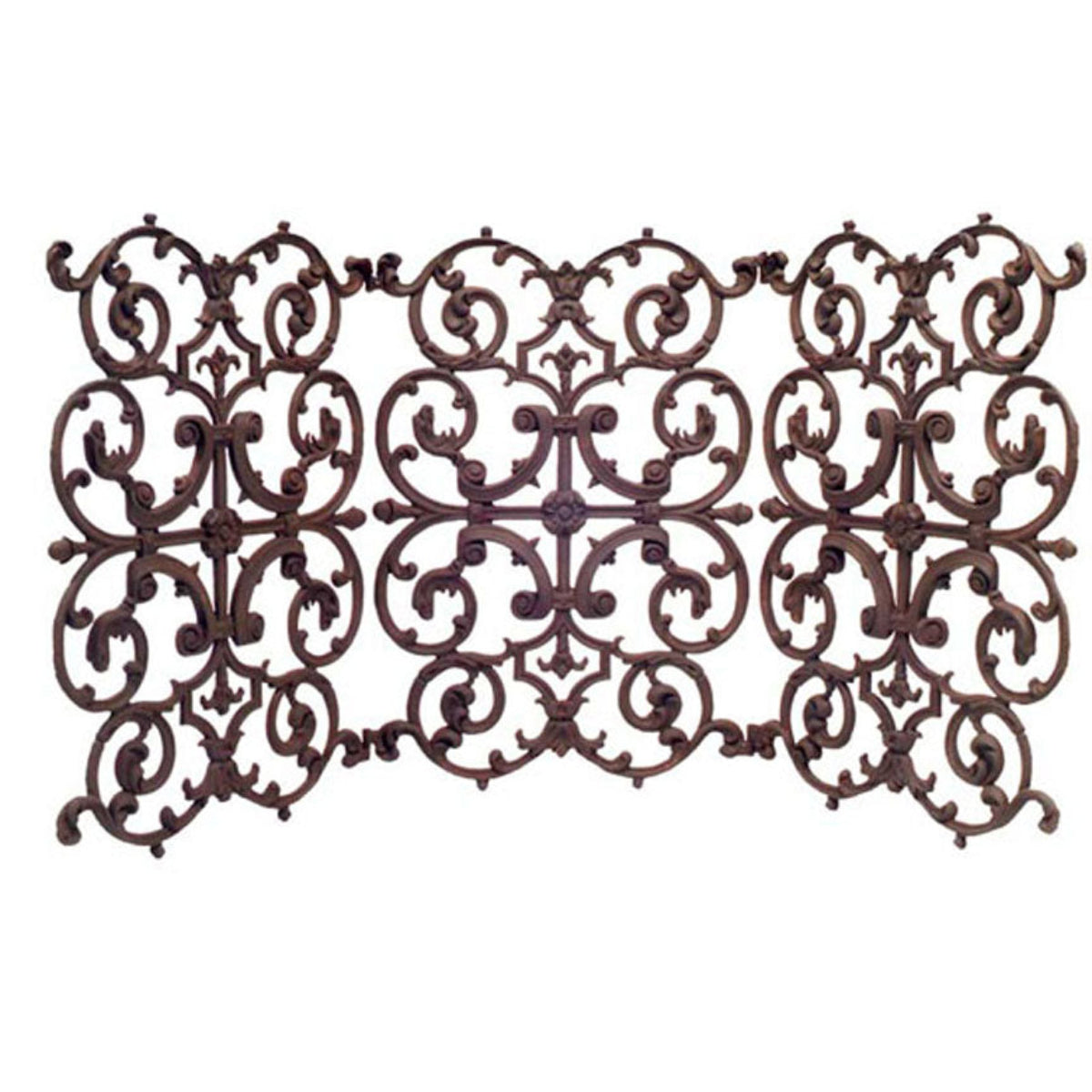 Esplanade Fireplace Screen-Iron Accents