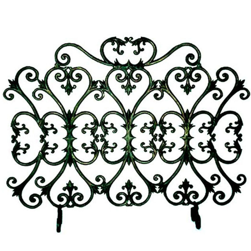 Cordelia French Fireplace Screen-Iron Accents