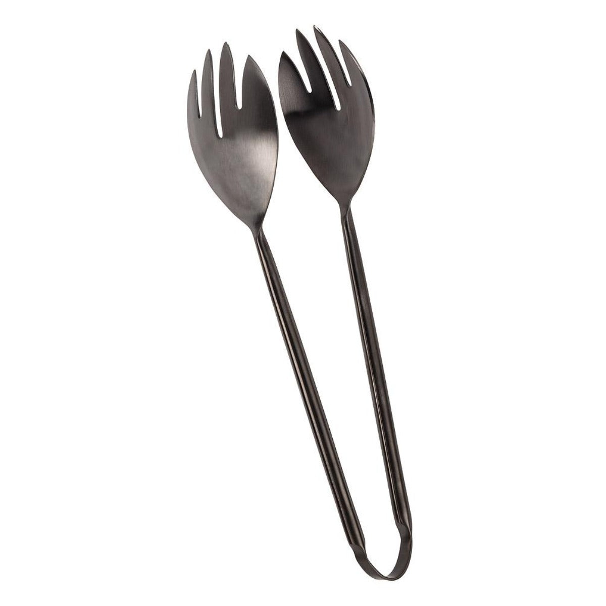 Matte Black Salad Tongs