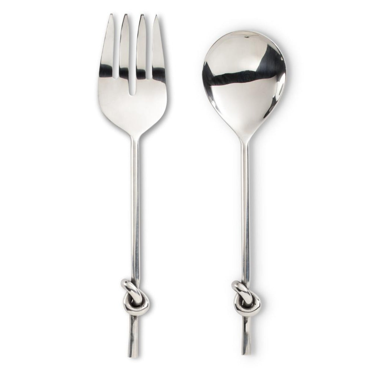 Knotted Salad Server Set