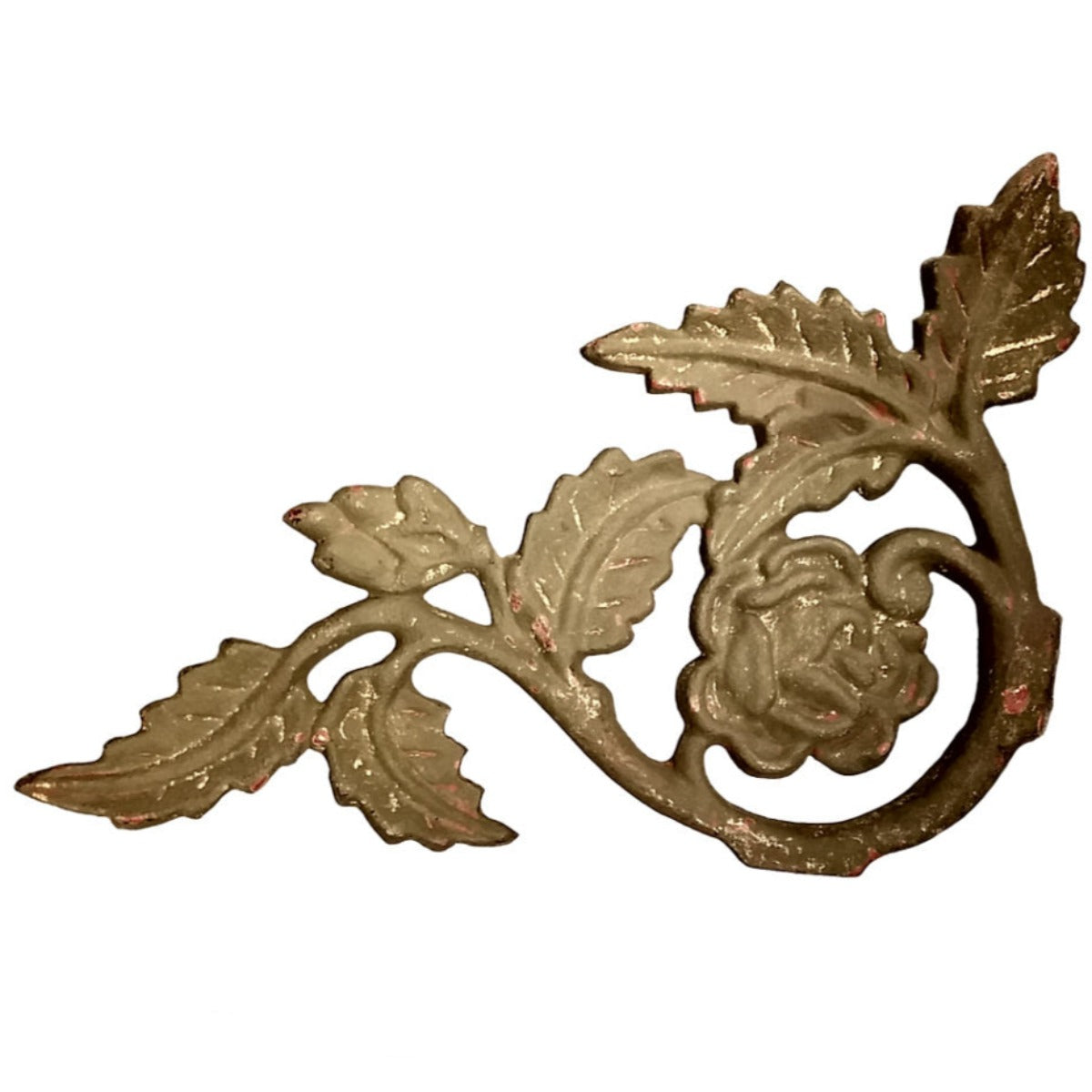 Rose Drapery Holdbacks / Scarf Holders (Set)