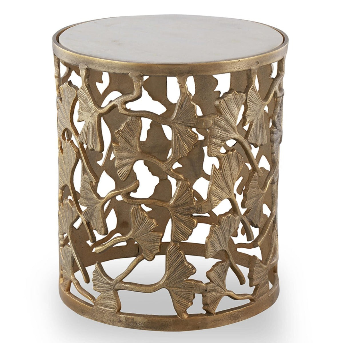 Gingko Leaf Garden Stool