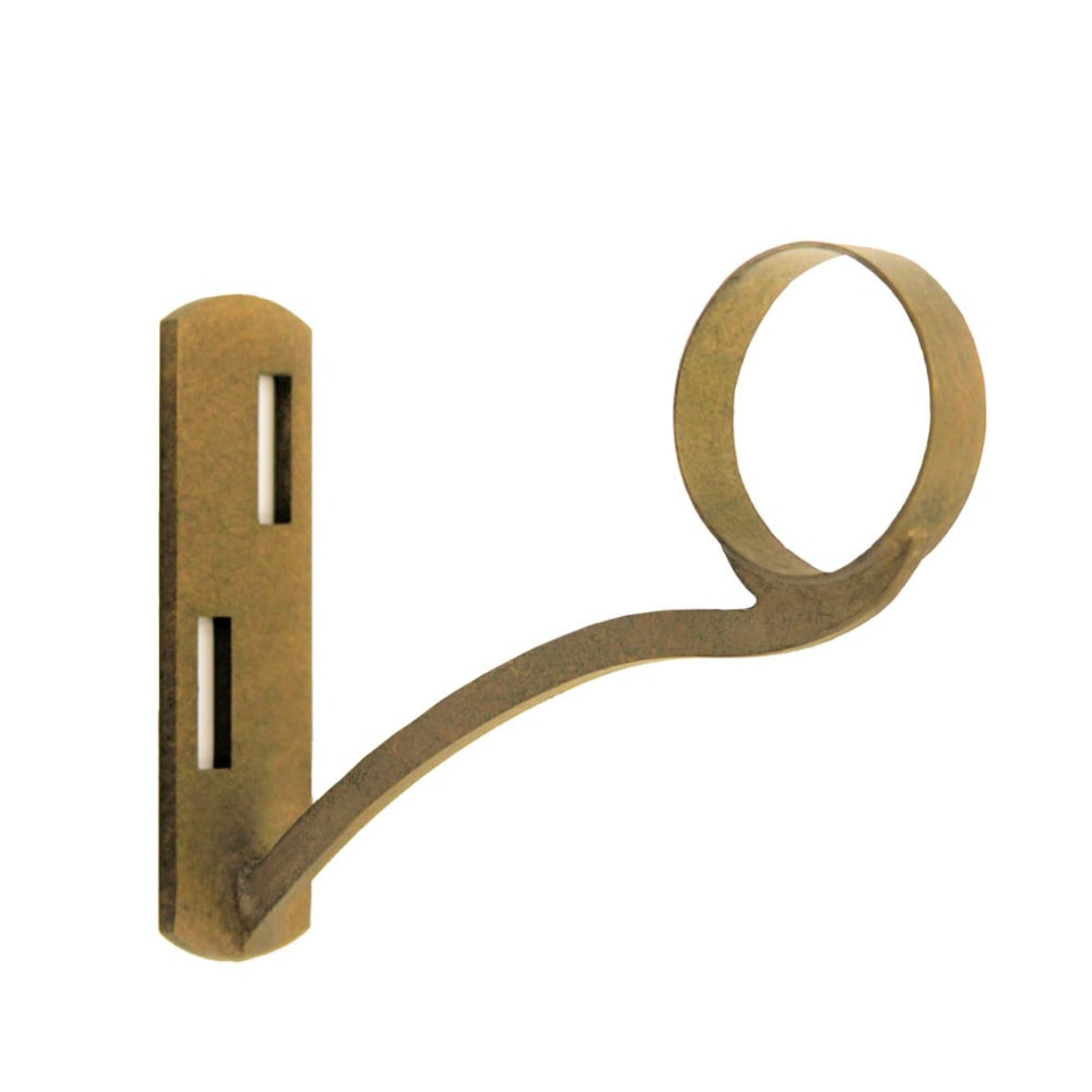 Modern Drapery Bracket - Bronze