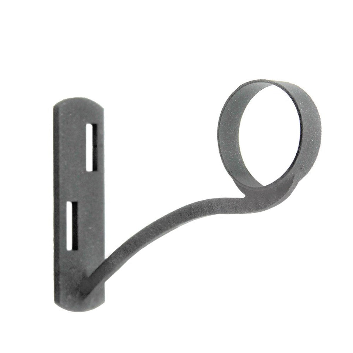 Modern Drapery Bracket - Gunmetal