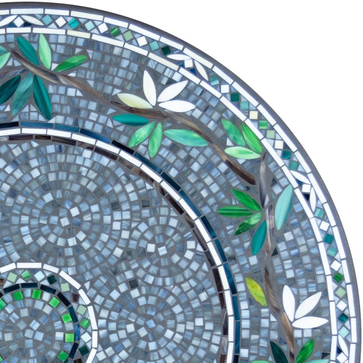 Mosaic Patterns Zen Zen Mosaic Table Tops | Neille Olson Mosaics - Iron Accents