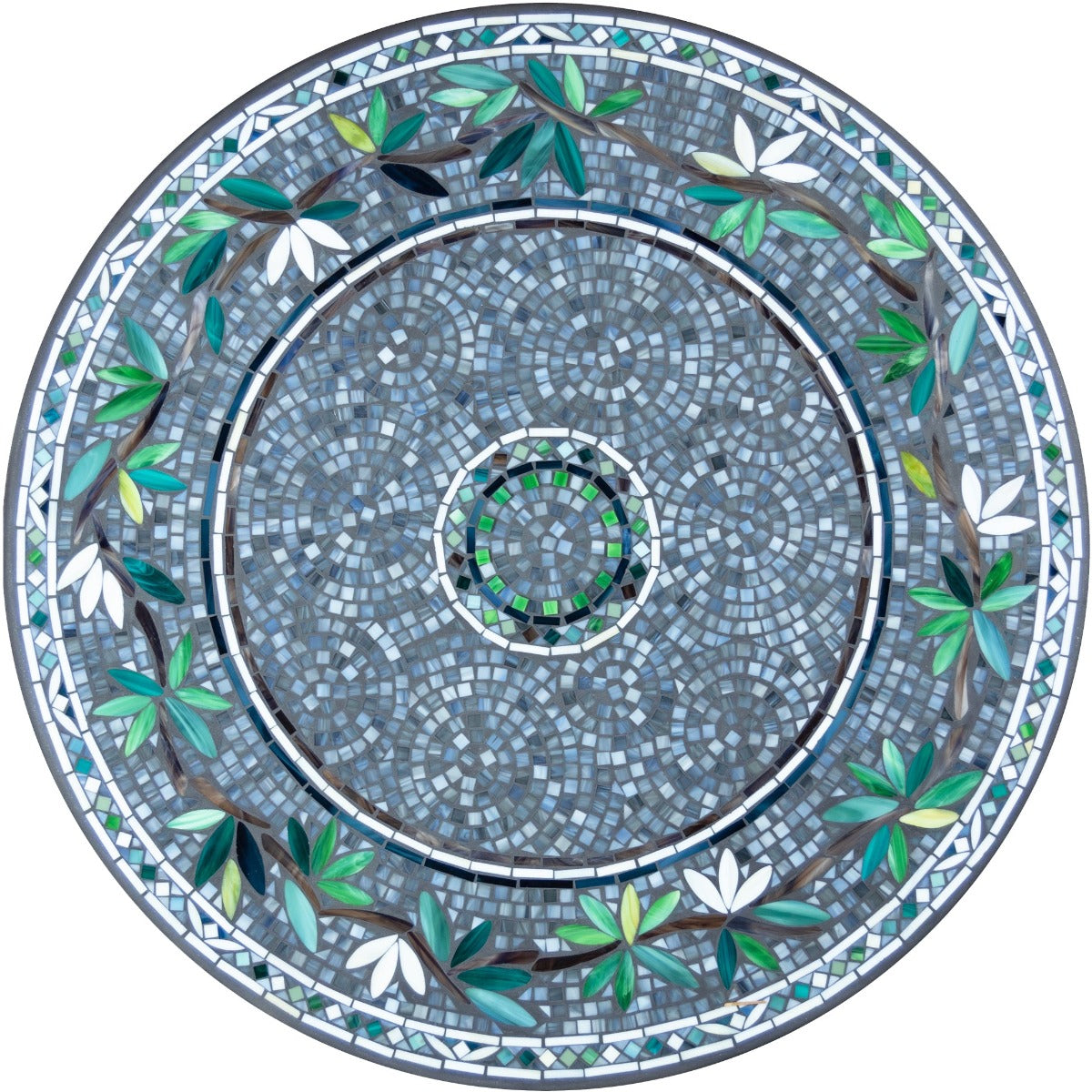 Mosaic Patterns Zen Zen Mosaic Table Tops | Neille Olson Mosaics - Iron Accents