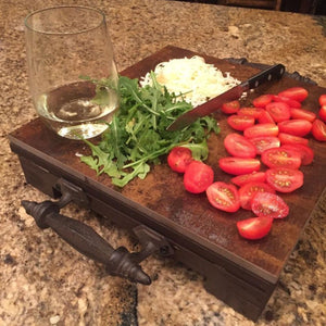Tuscan Serving Tray - Small-Iron Accents
