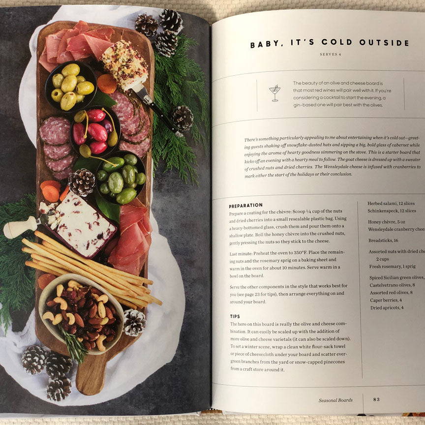On Boards - Charcuterie Book-Iron Accents
