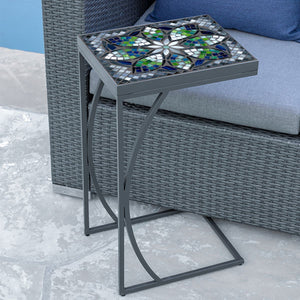 Belcarra Mosaic C-Table-Iron Accents