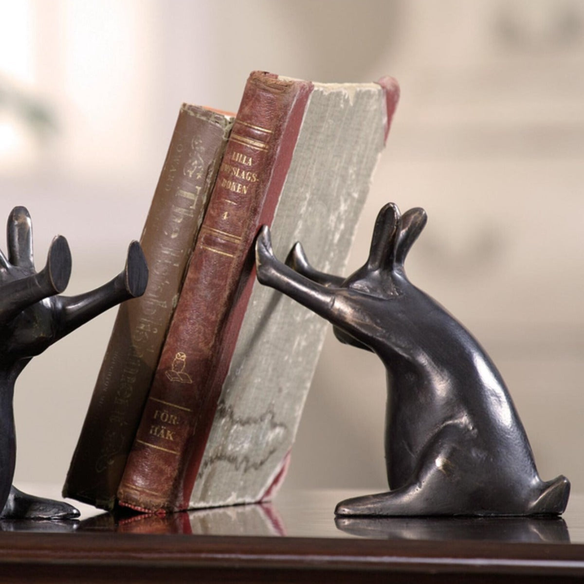 Rabbit BookendsRabbit Bookends