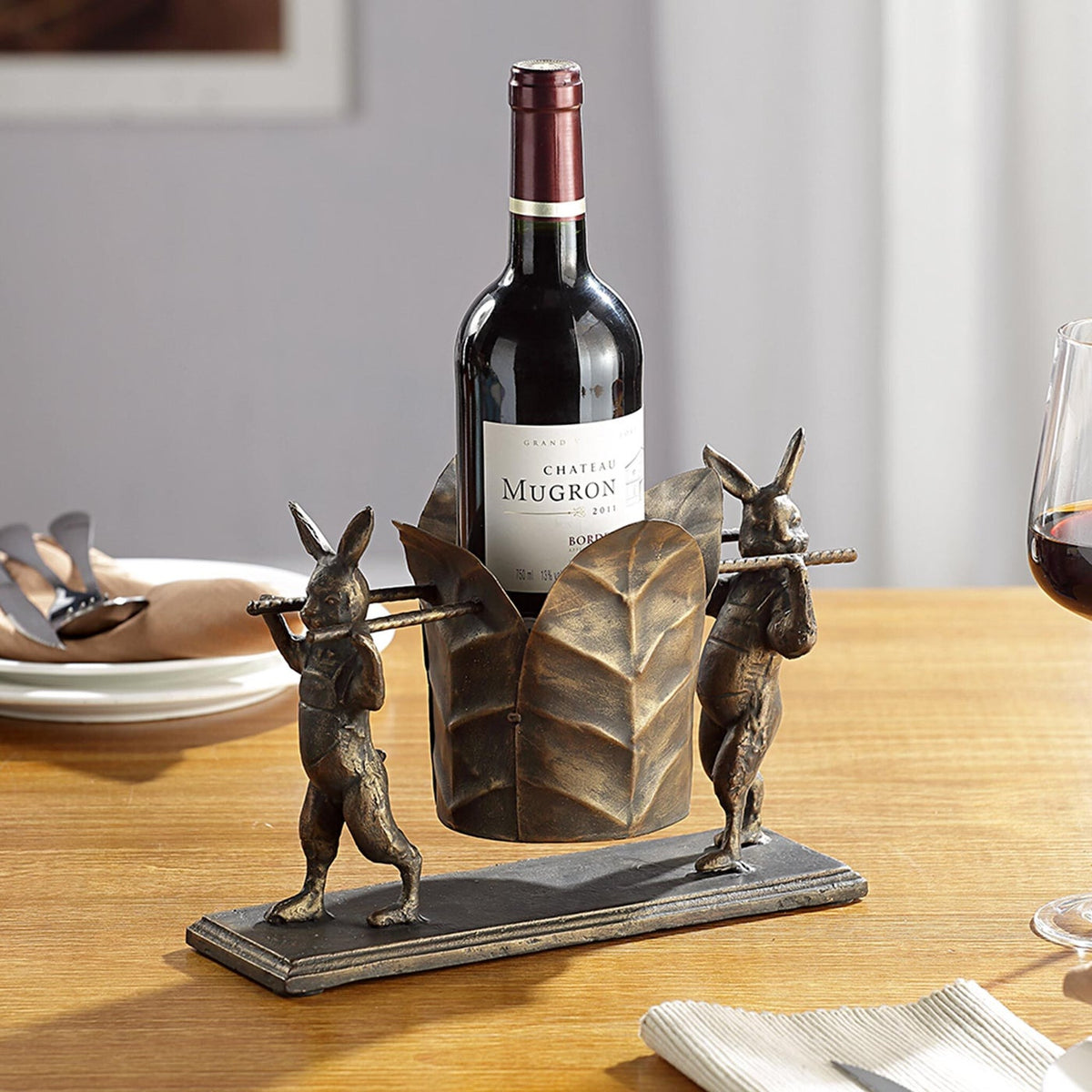 Bunny Wine Bottle Holder