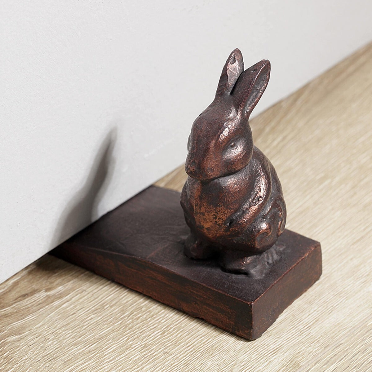 Bunny Doorstop - Iron Accents