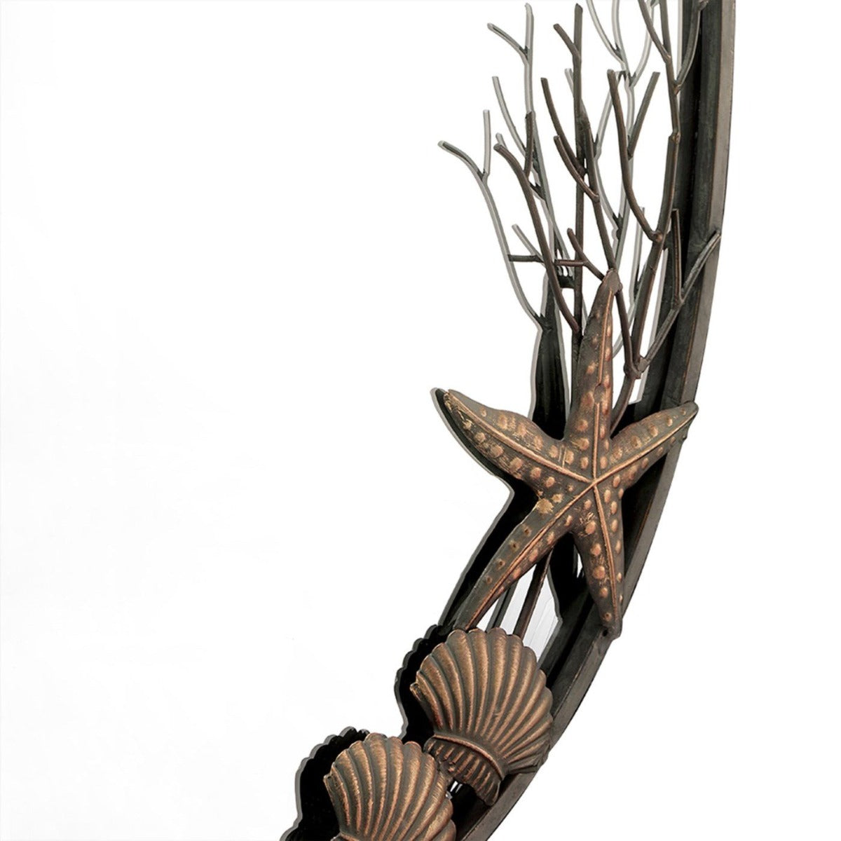 Mermaid Oval Wall Mirror