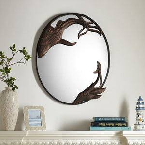 Whale Wall Mirror