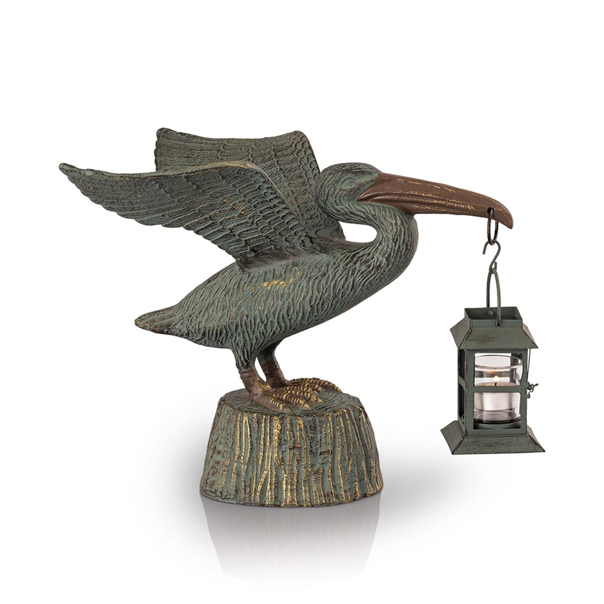 Pelican Outdoor Garden Lantern