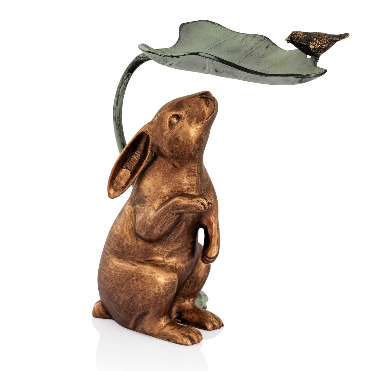Rabbit, Bird & Leaf Birdfeeder