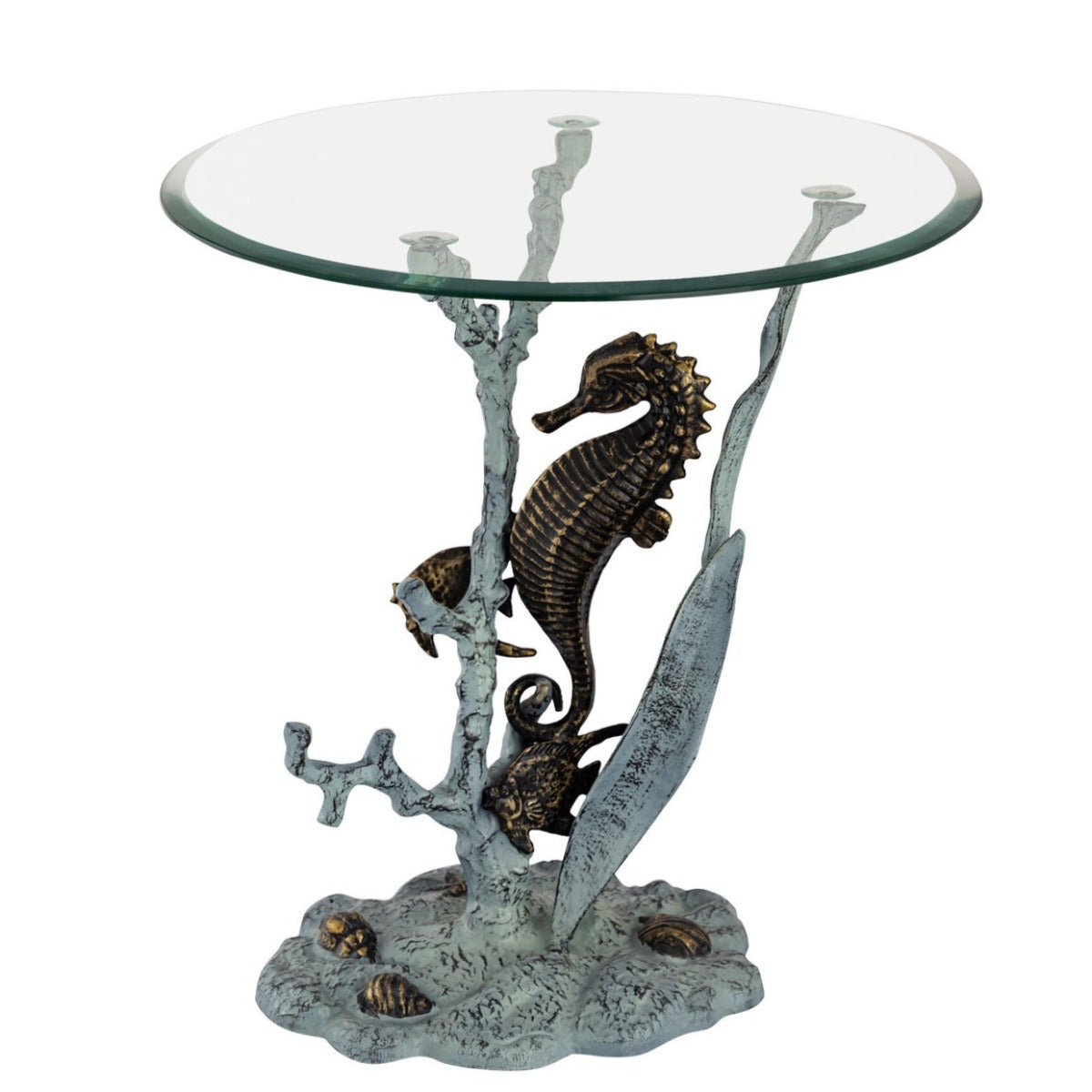Mystical Seahorse End Table