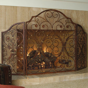 Provincial Fireplace Screen