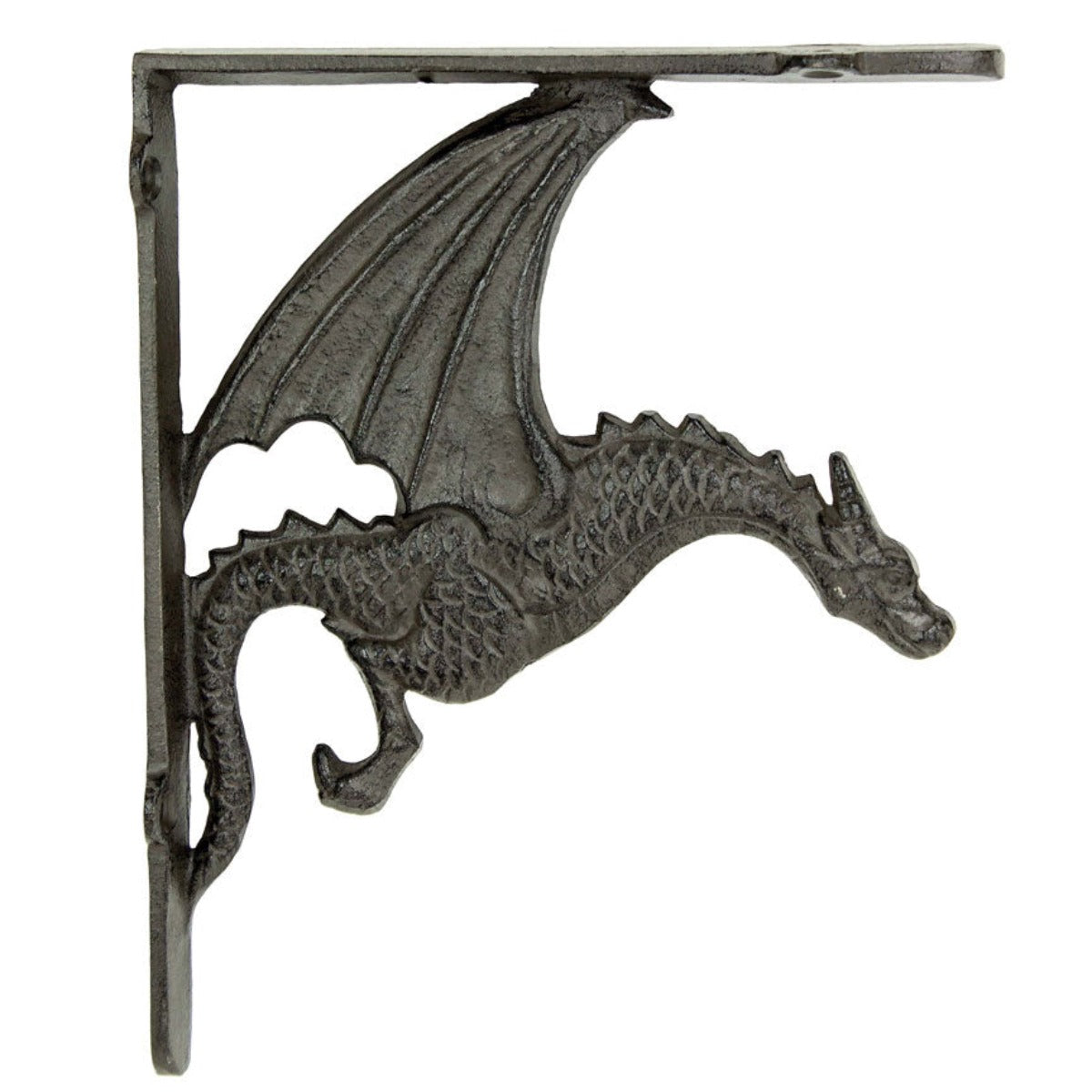 Ice & Fire Dragon Bracket-Iron Accents