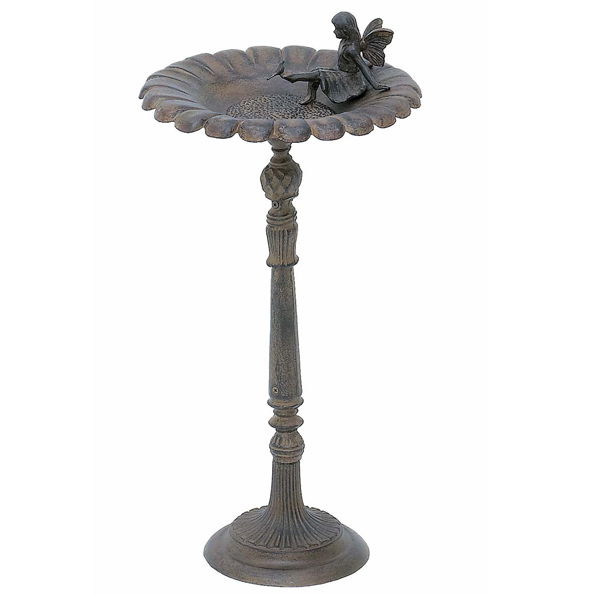 Sunflower & Fairy Bird Bath