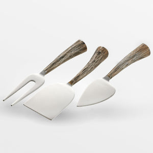 Stone Handle Cheese Knifes