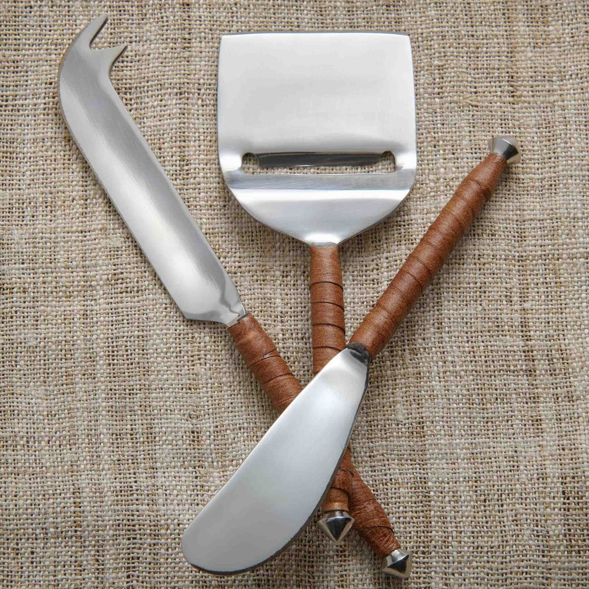 Leather Craft Cheese Knifes